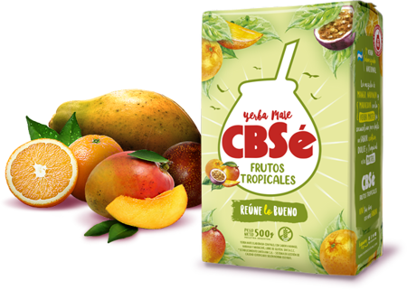 Yerba Mate CBSe Frutos Tropicales 500g owoce tropikalne